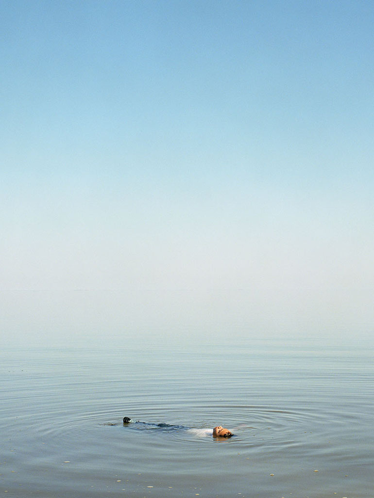 Ron Jude – Lago – Boy Floating in Water, 2012